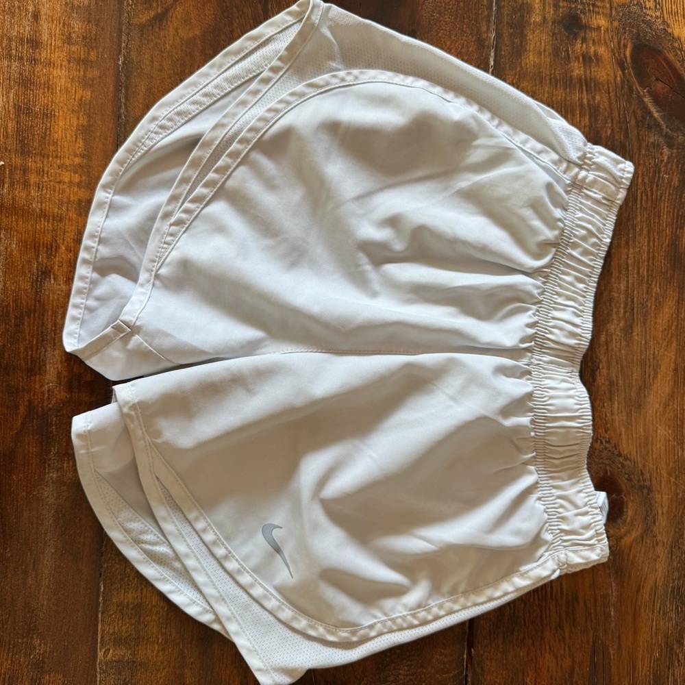 Nike Women's Athletic White Shorts